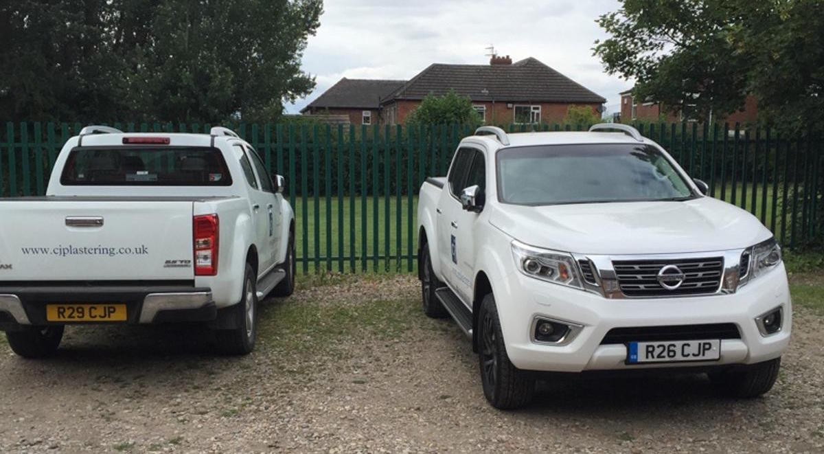 CJ Plastering Ltd vans July 2016