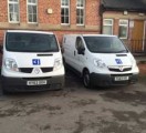 CJ Plastering vans 4